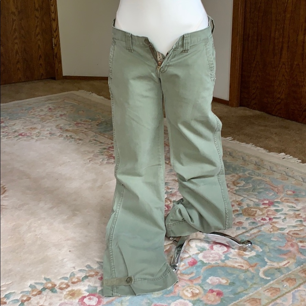 Lucky Army Green Jeans